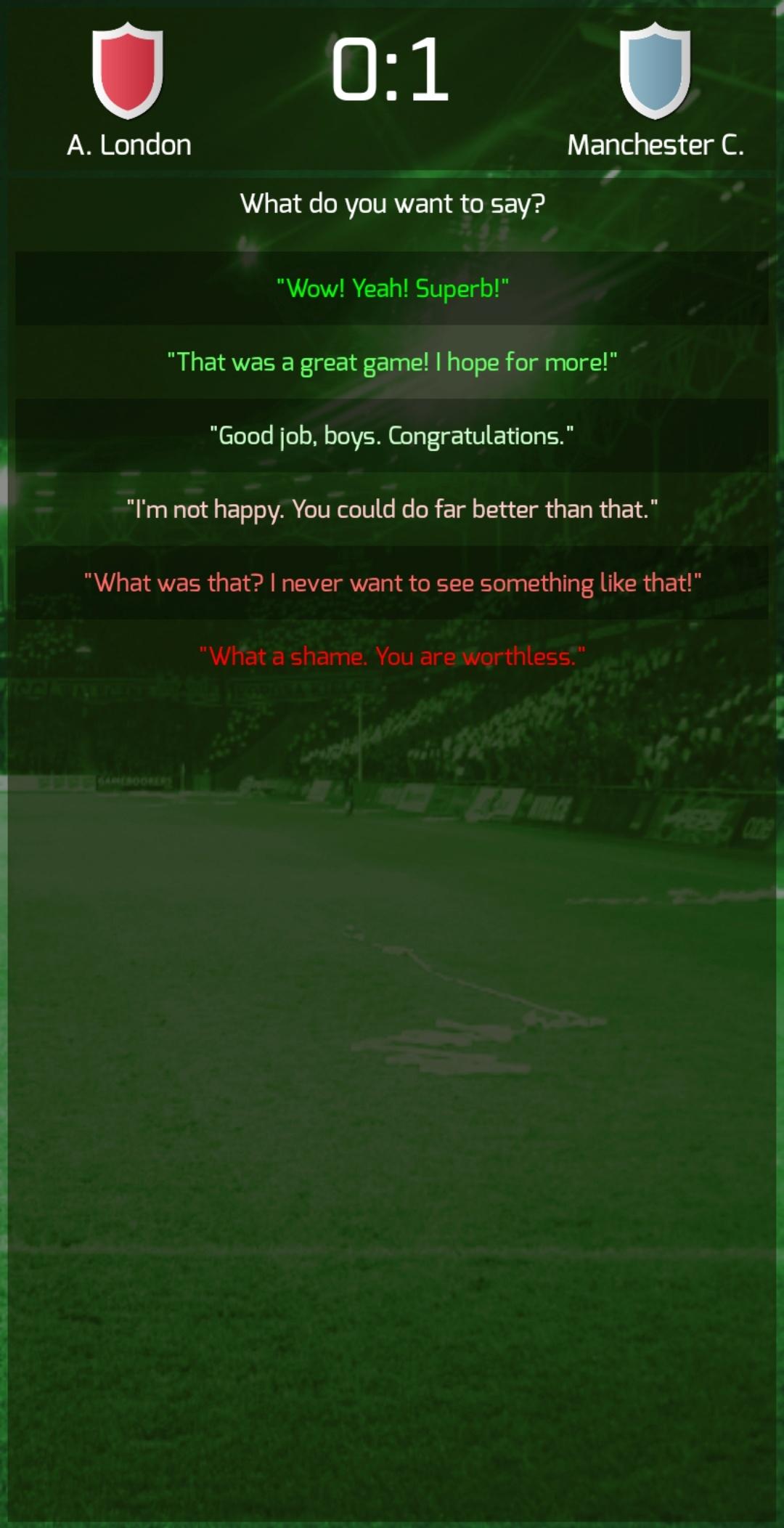 True Football 3 Game Screenshot