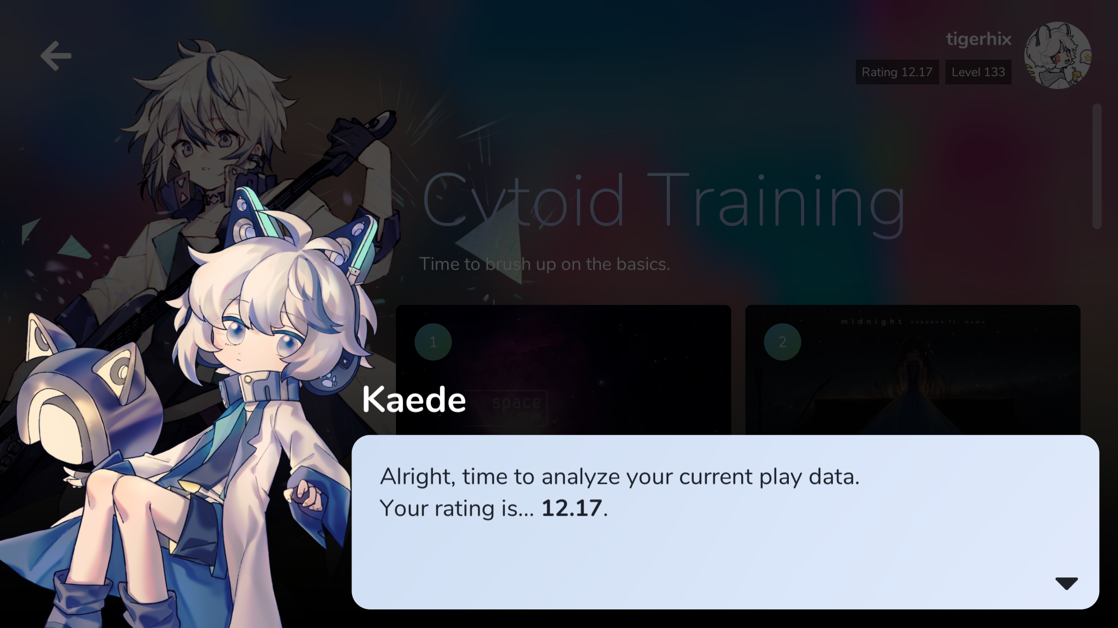 Cytoid: Community Rhythm Game Game Screenshot