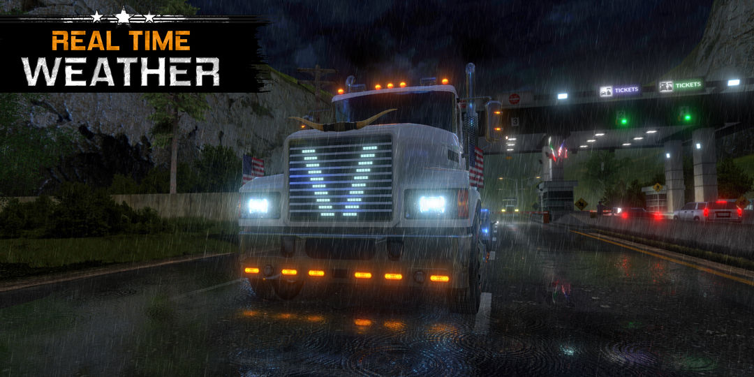 卡車模擬器：美國遊戲截圖