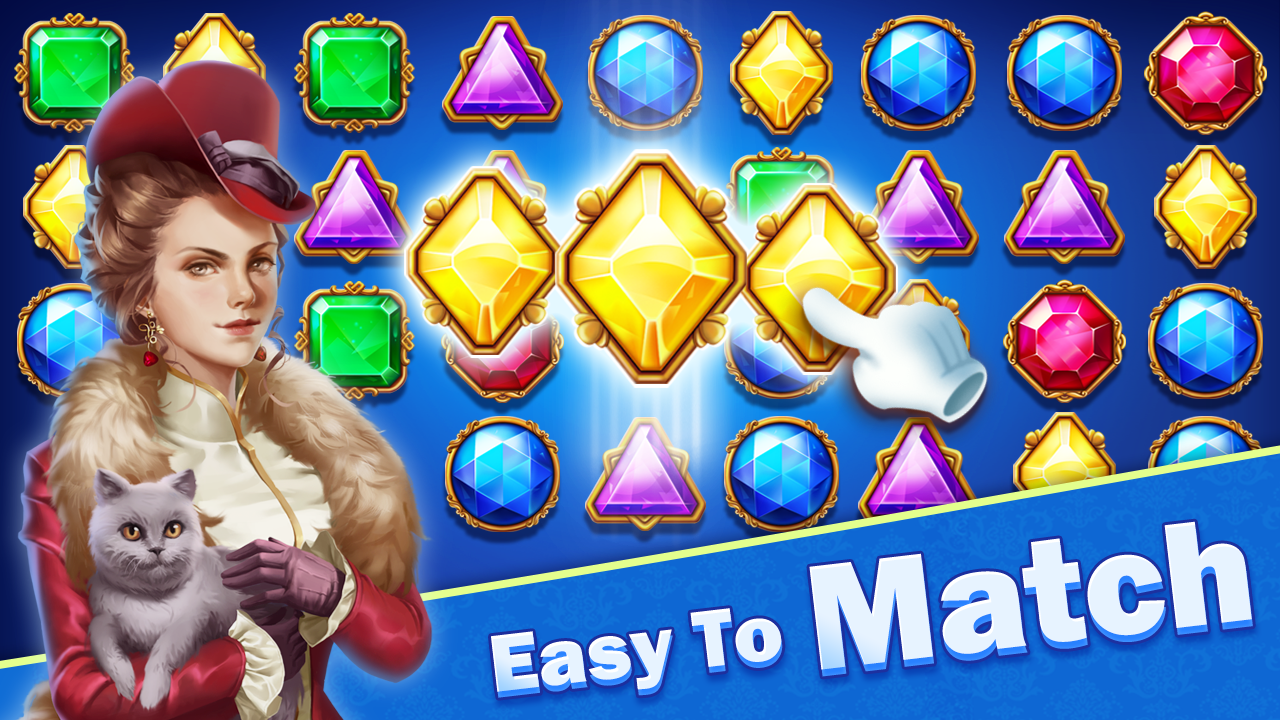 Jewel Castle™ - Match 3 Puzzle Game Screenshot