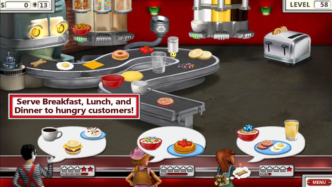 Burger Shop 2 게임 스크린 샷