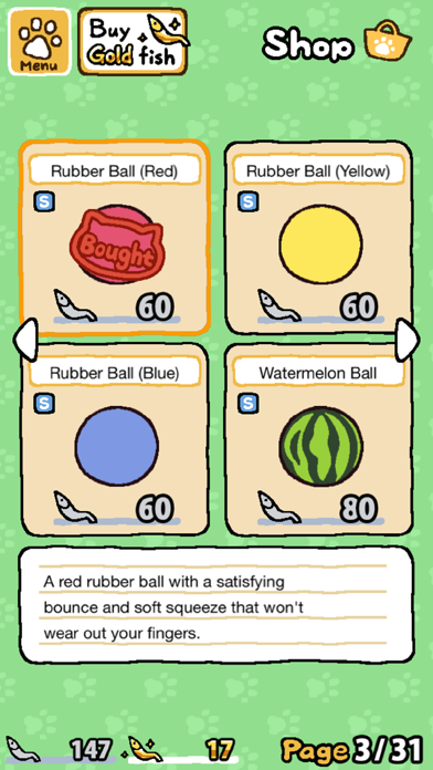 Captura de Tela do Jogo Neko Atsume: Kitty Collector