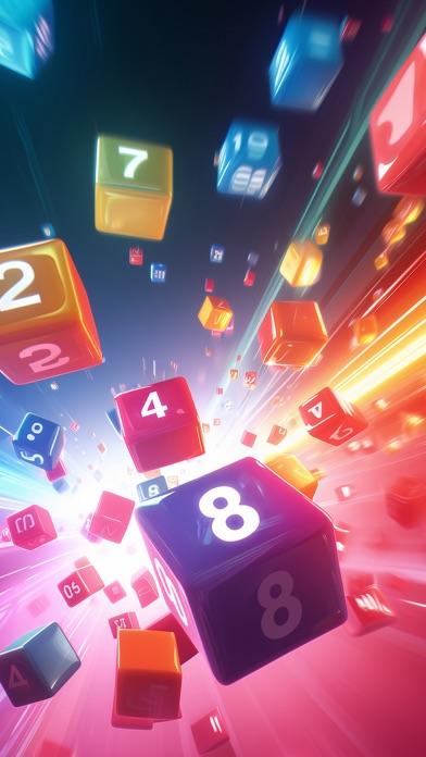2048 Cube: 3D Merge Mania Game Screenshot