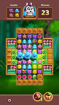 Animal Crush: Match 3 Game Game Screenshot
