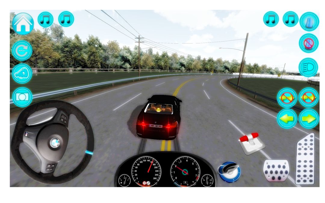 Real Car Simulator Game 게임 스크린 샷