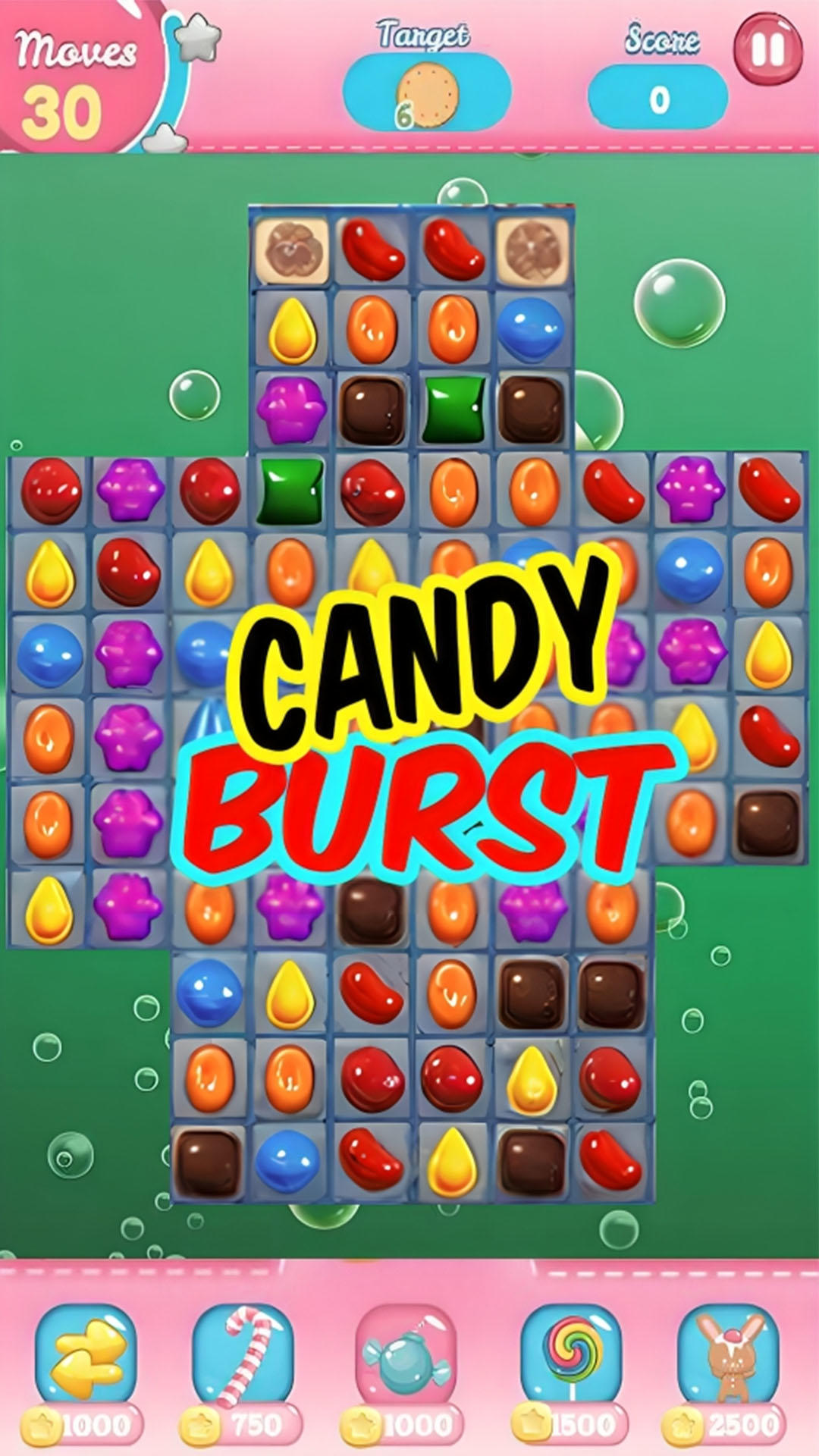 Sweet Burst : Puzzle Game Game Screenshot