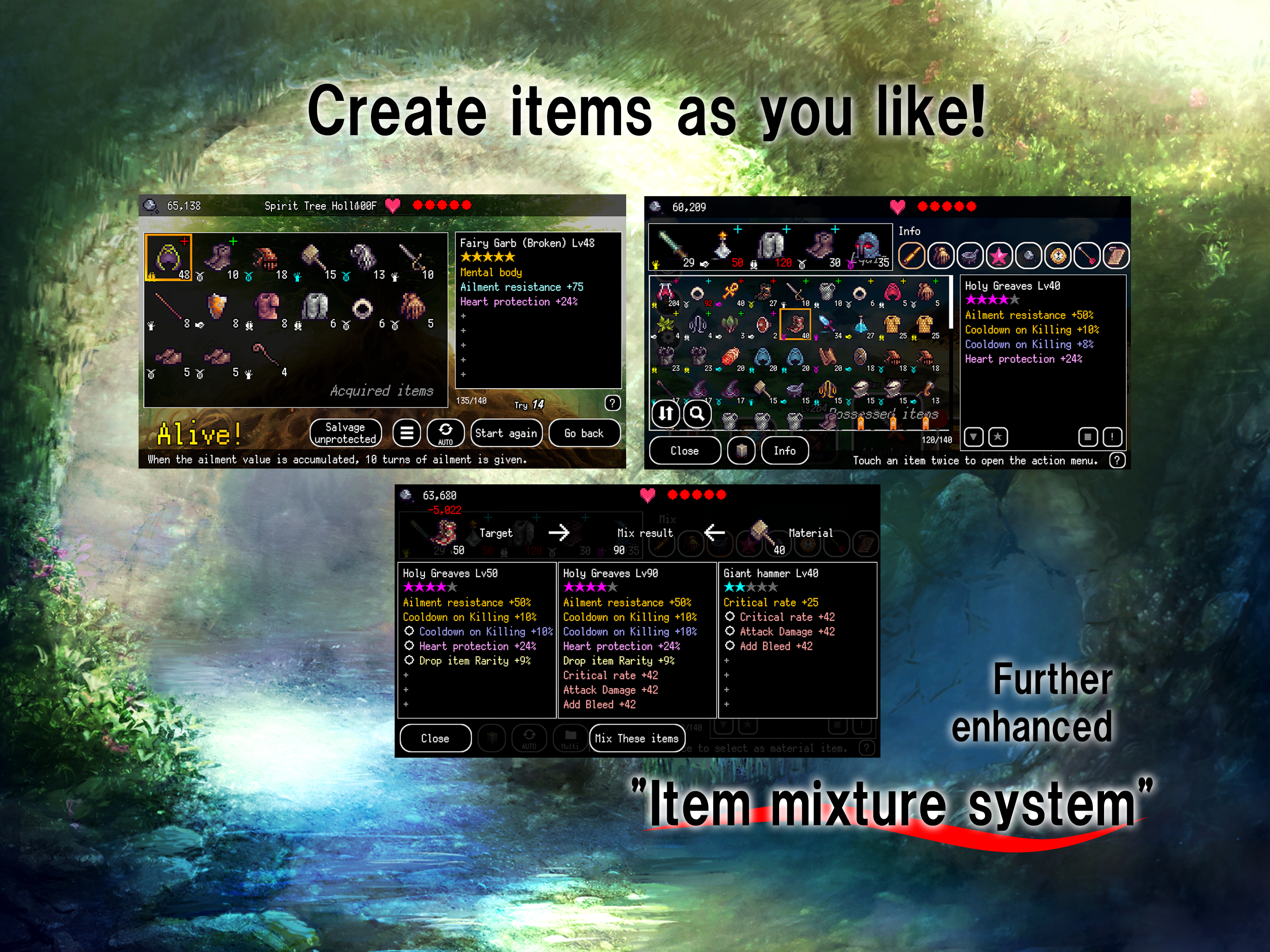 B100X - Auto Dungeon RPG Game Screenshot