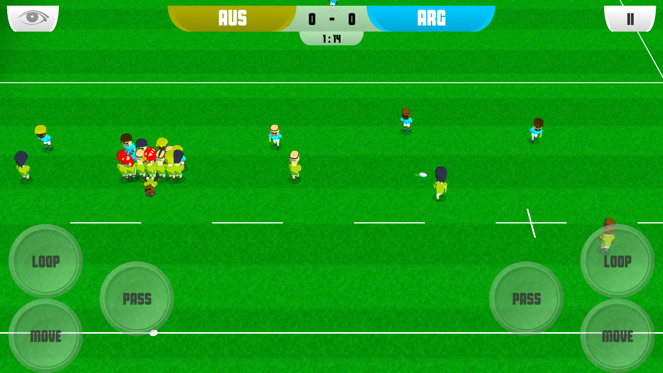 Screenshot of Rugby World Championship 2