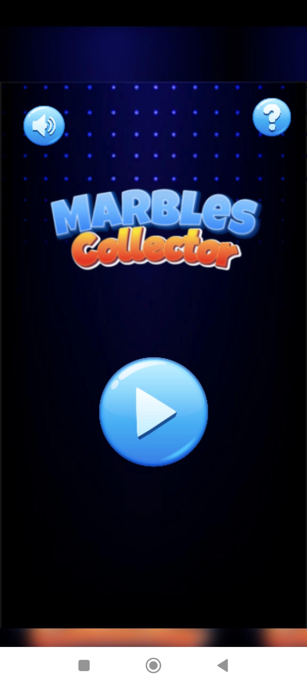 Marbles Collector Game Screenshot