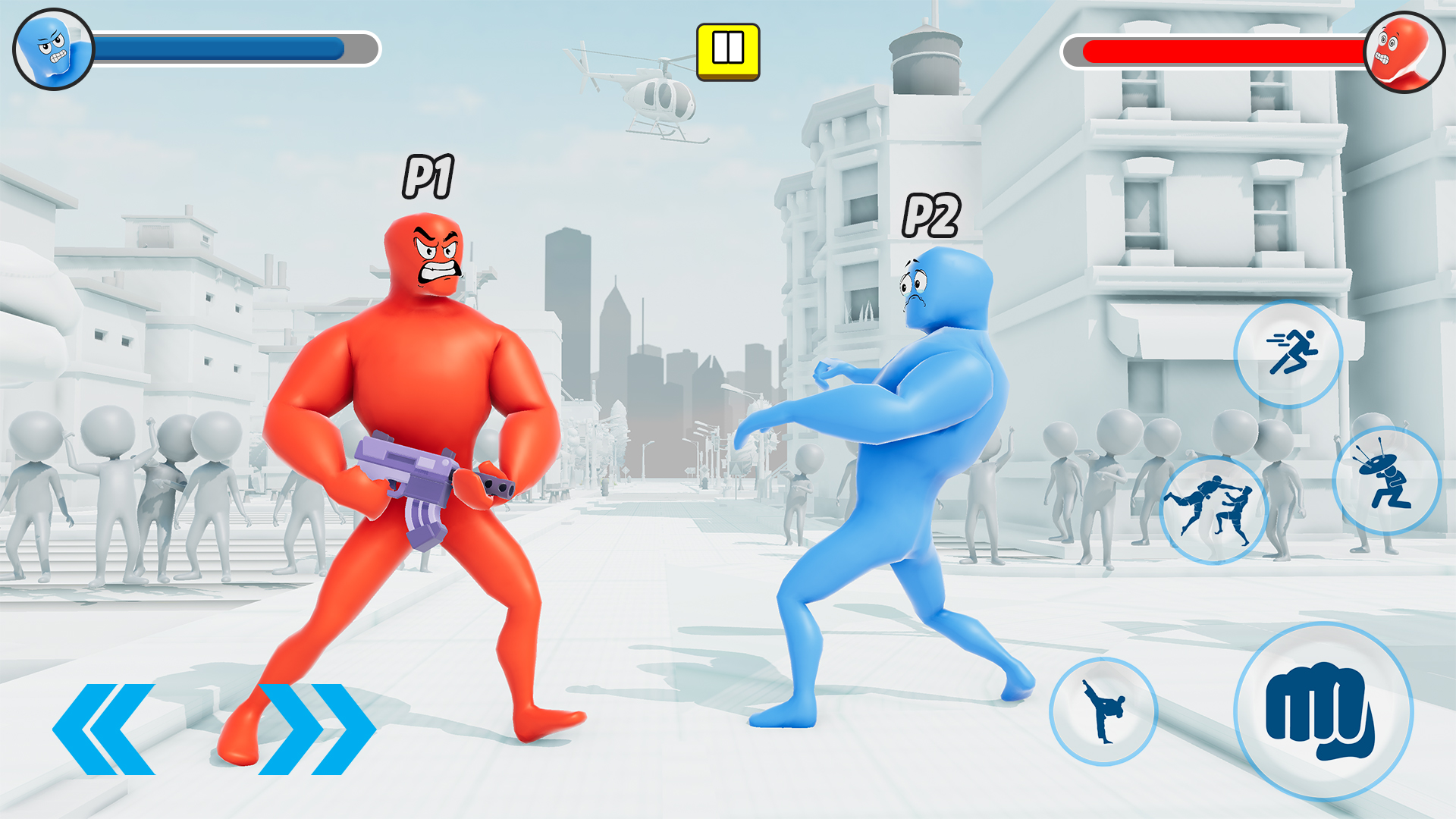 Скриншот игры Stickman Fighter Ragdoll Fight