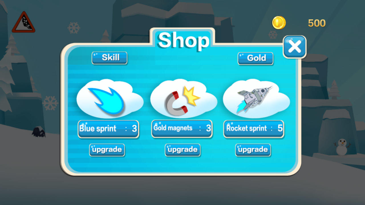 Brave Ski 遊戲截圖