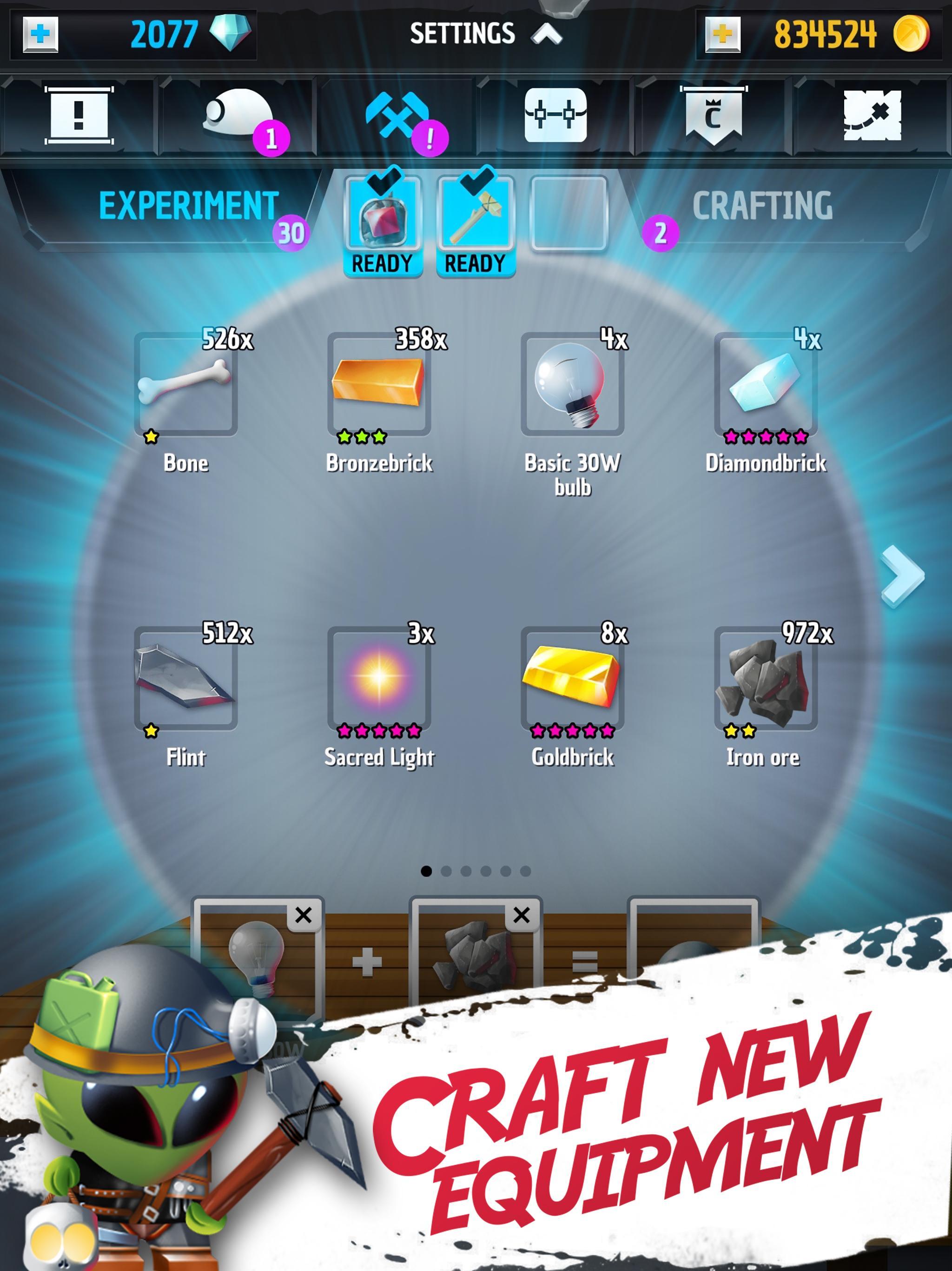 Tiny Miners Game Screenshot