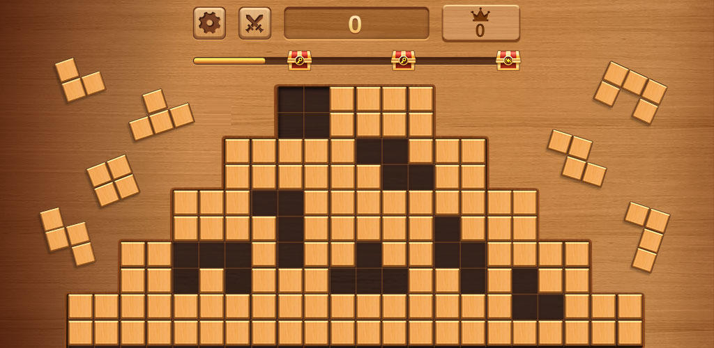 Banner of WoodCube: Jeu de puzzle bloc 3.386