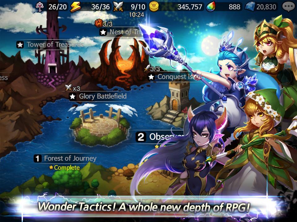 Wonder Tactics Game Screenshot