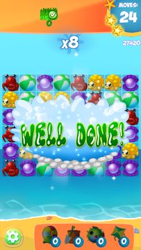 Sea Mania Island: Free Match3 Game Screenshot