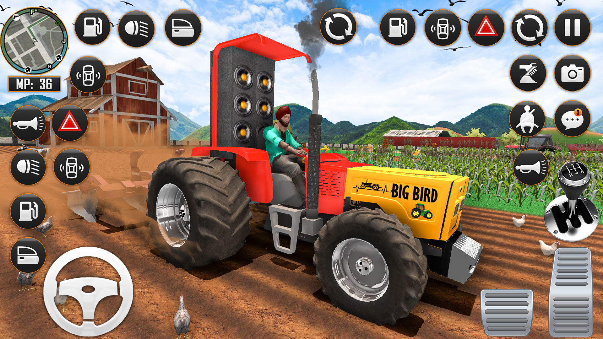Screenshot of US Farming 3D Tractor Games