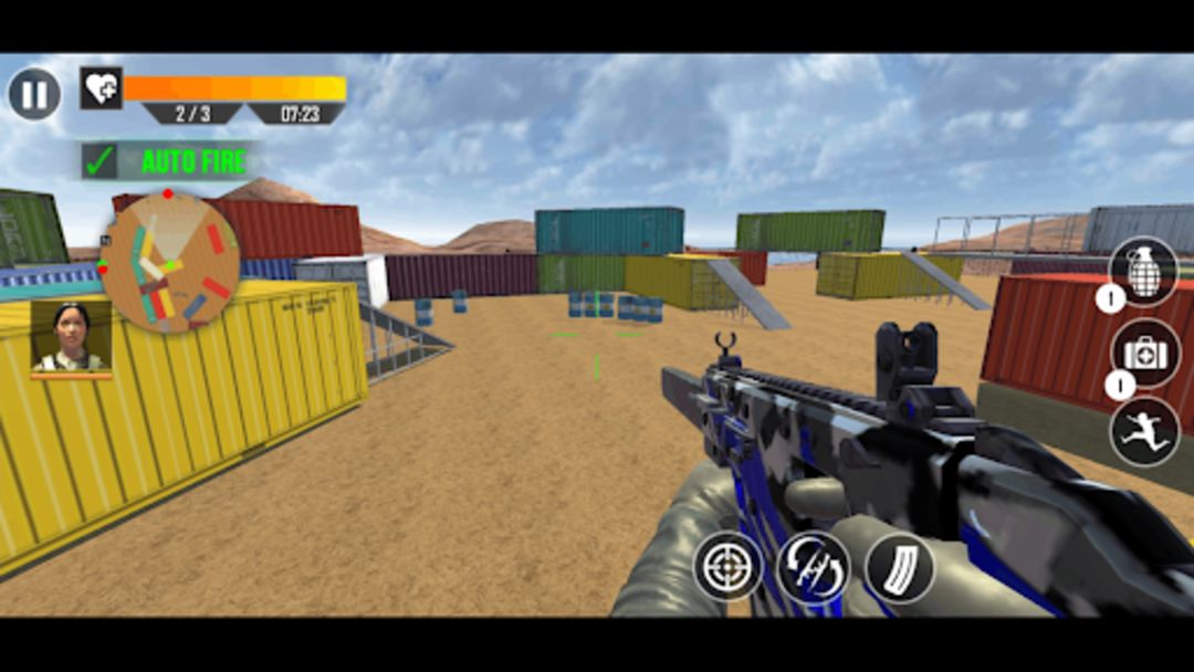 Screenshot of Army Warzone Action 3D Games