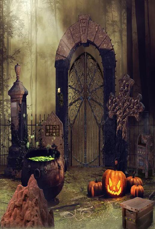 Forest Cemetery Escape 게임 스크린샷