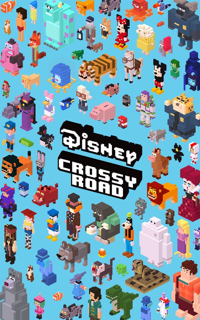 Disney Crossy Road ภาพหน้าจอเกม