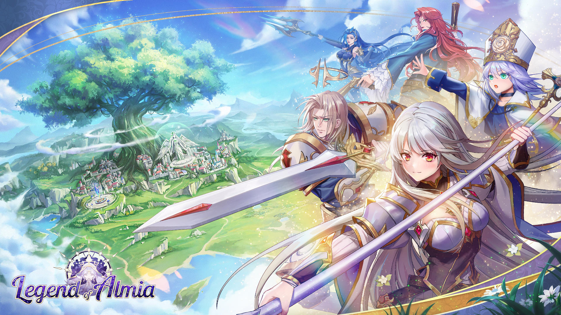 Legend of Almia:idle RPG Game Screenshot