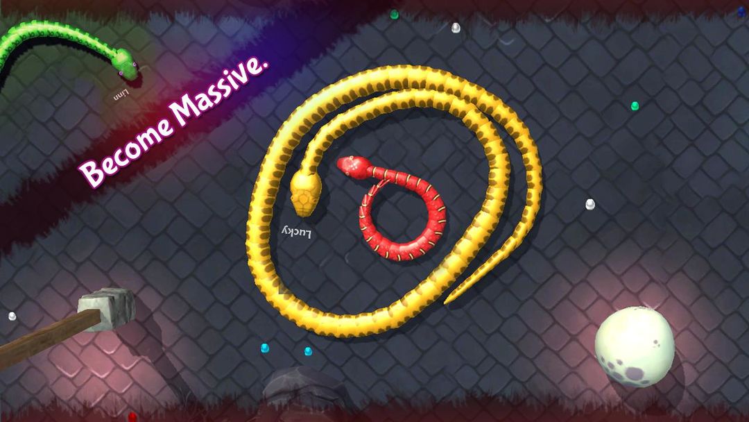 3D Snake . io screenshot game