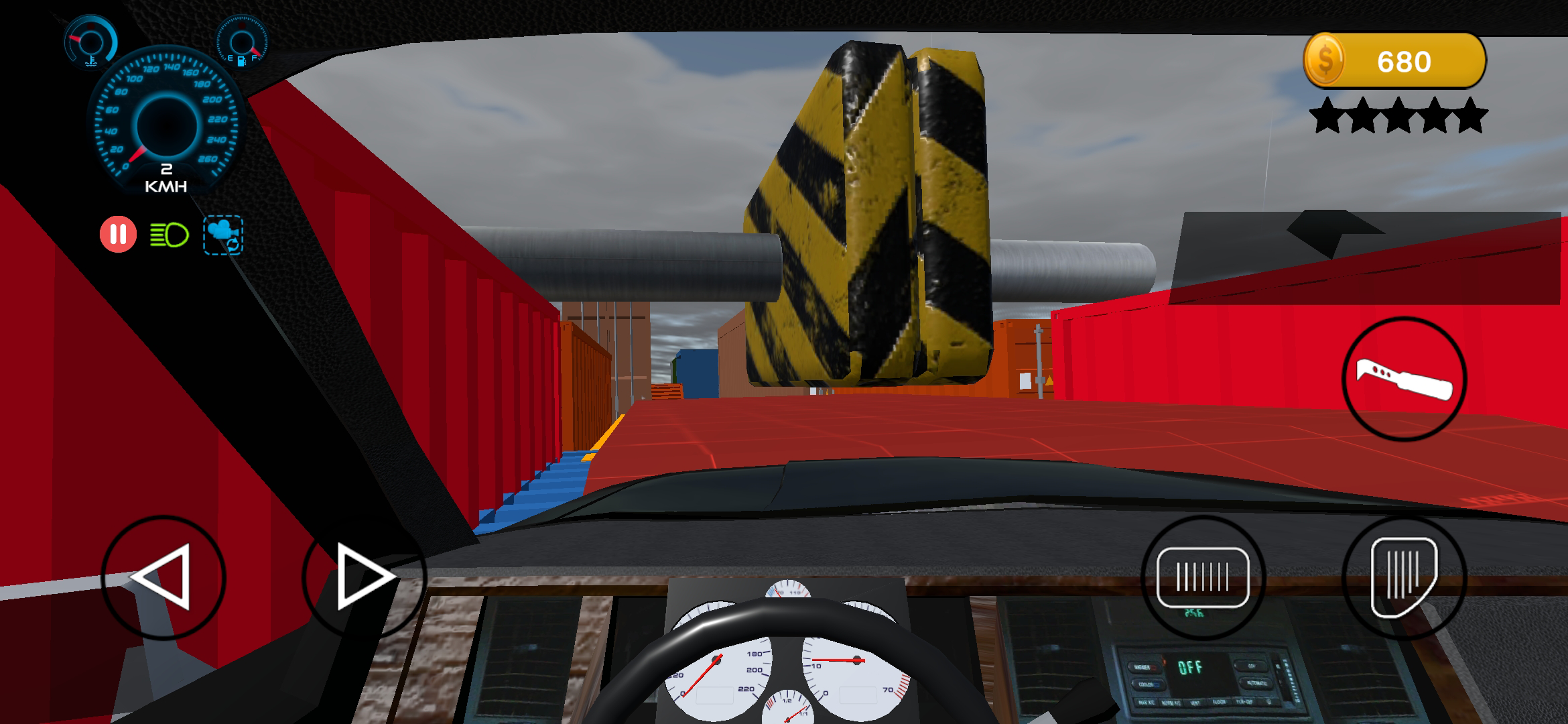 Traffic Crash Drive Simulator Game Screenshot