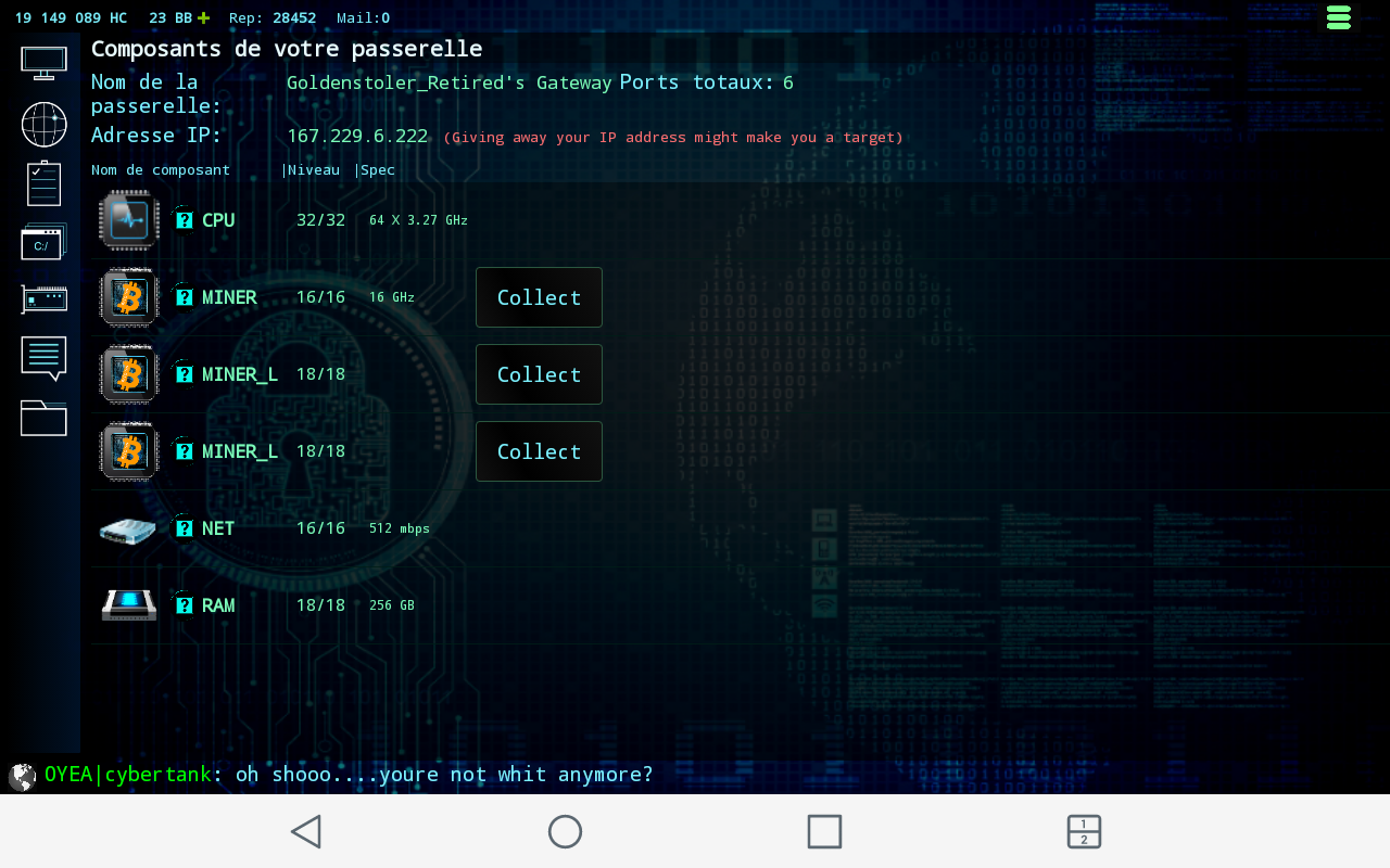 Hackerz - MMO simulator 遊戲截圖
