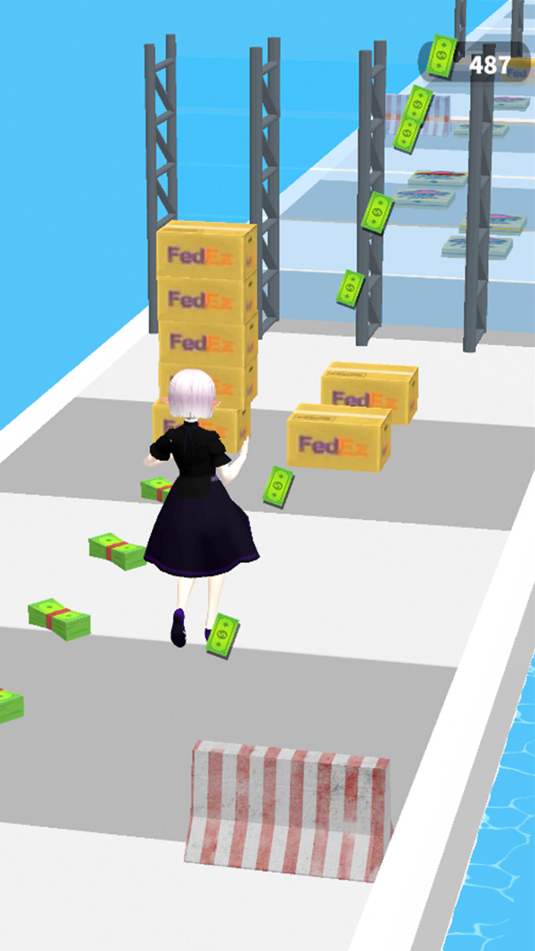 Скриншот игры 外卖马上到