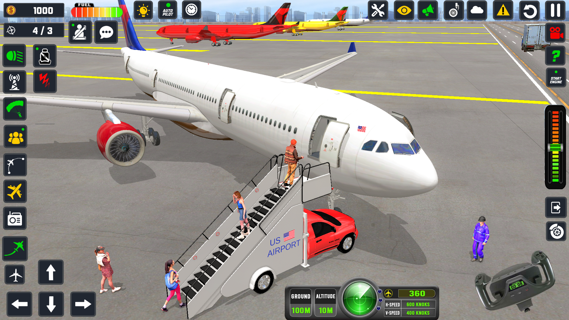 Pilot Flight Plane Simulator ภาพหน้าจอเกม