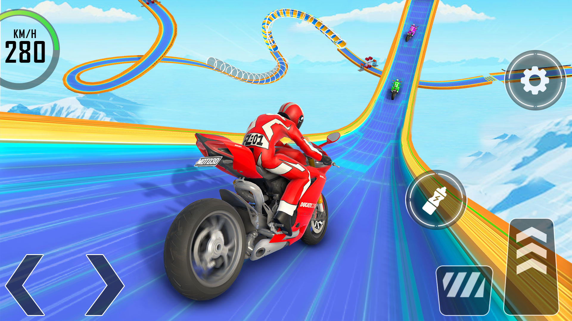 Bike Master Game Racing 3D Game Screenshot