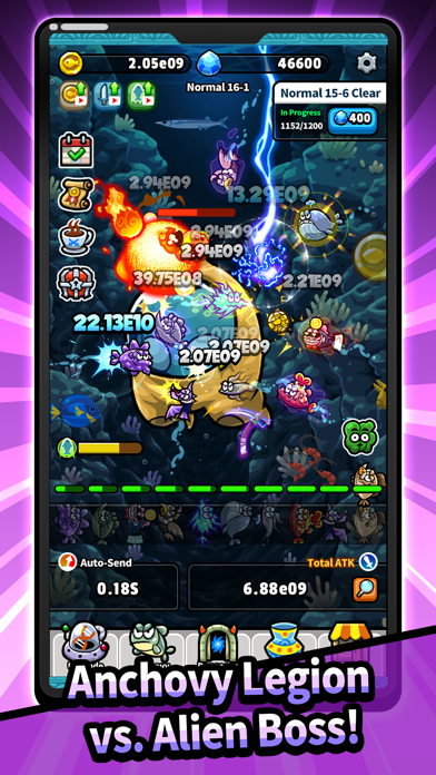 Anchovy Squad Game Screenshot