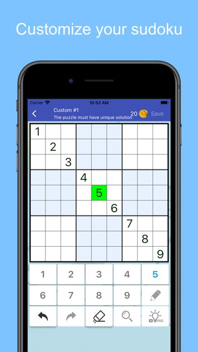 Screenshot of Sudoku - Logic puzzle game