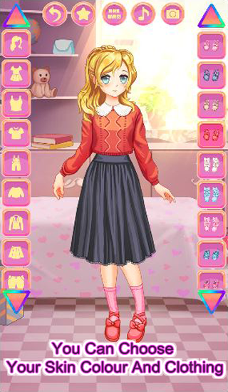 Screenshot 2 of Anime Princess Fashion DressUp 