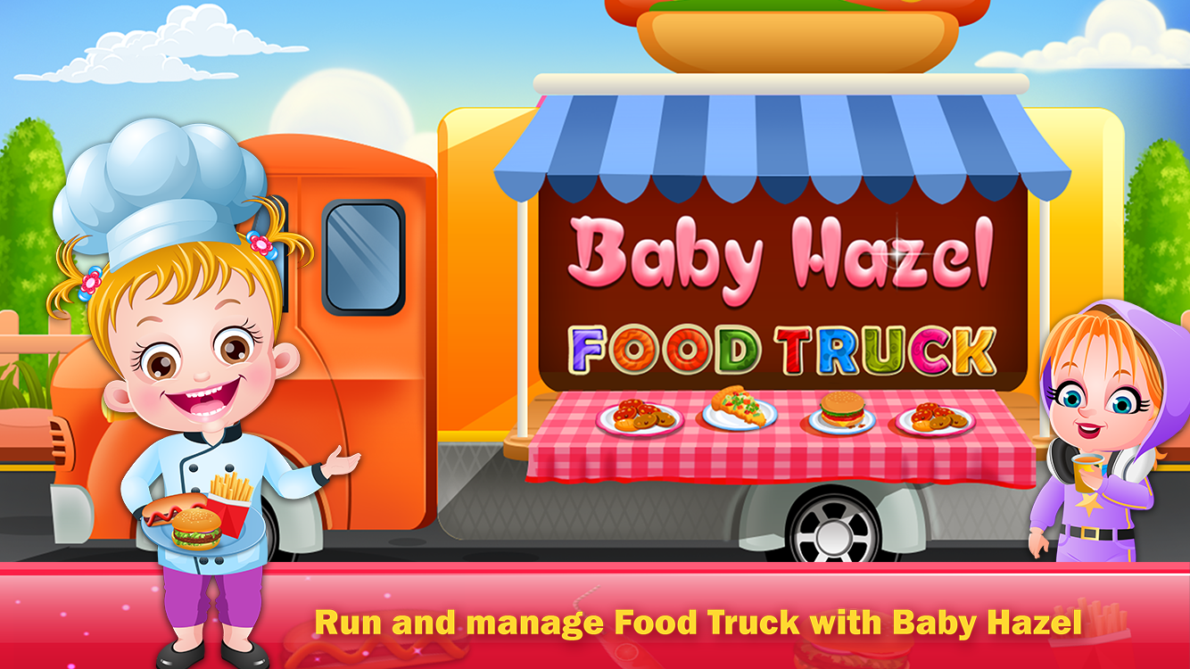 Baby Hazel Food Truck Game Screenshot