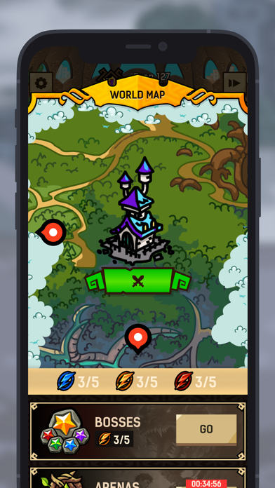 Endlesslands - idle RPG Game Screenshot