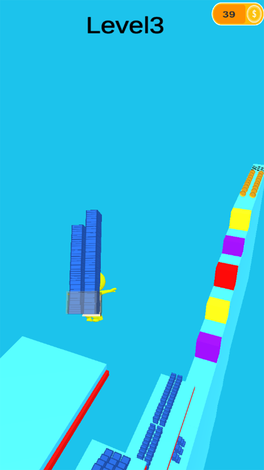 Bridge Race: Build A Bridge Game Screenshot