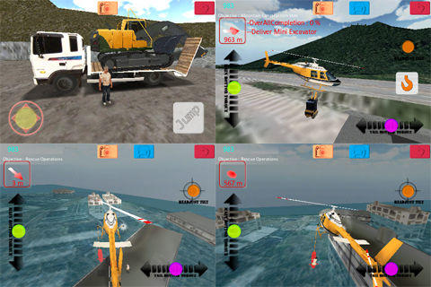 Excavator Game Screenshot