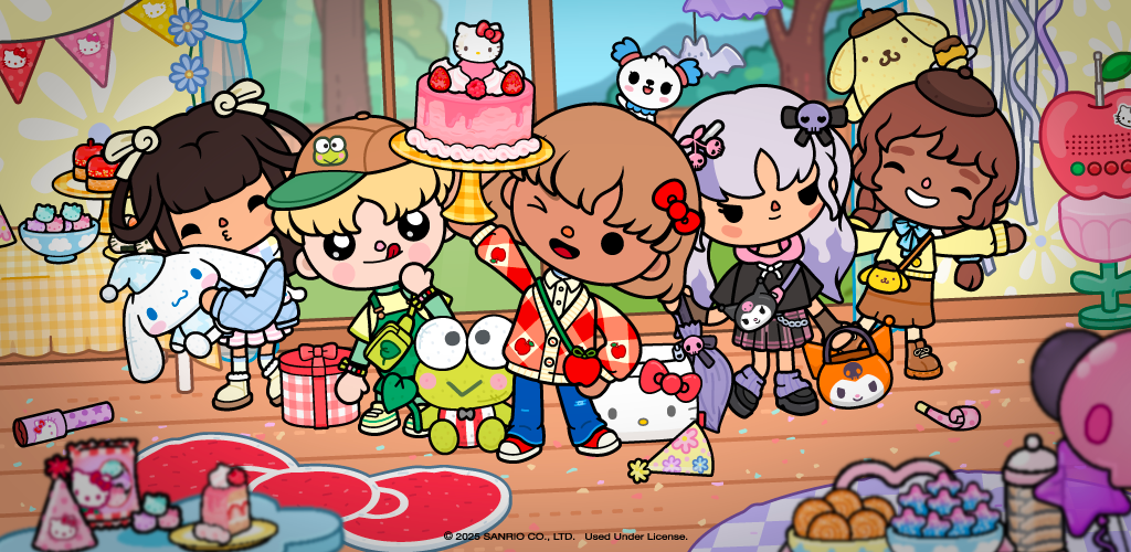 Banner of Toca Boca World x Hello Kitty 