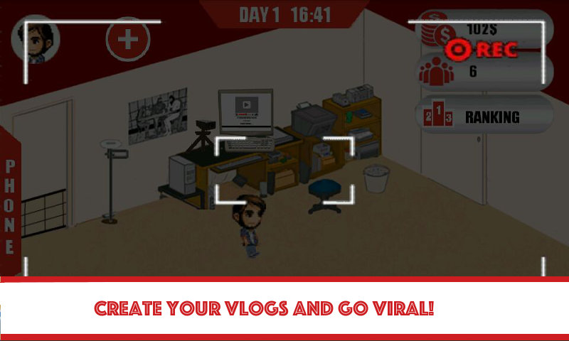 Tubers Life Tycoon Game Screenshot