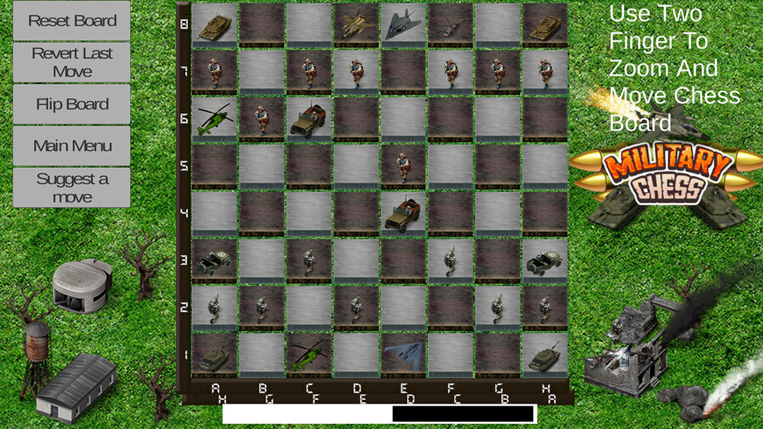 Military Chess screenshot game