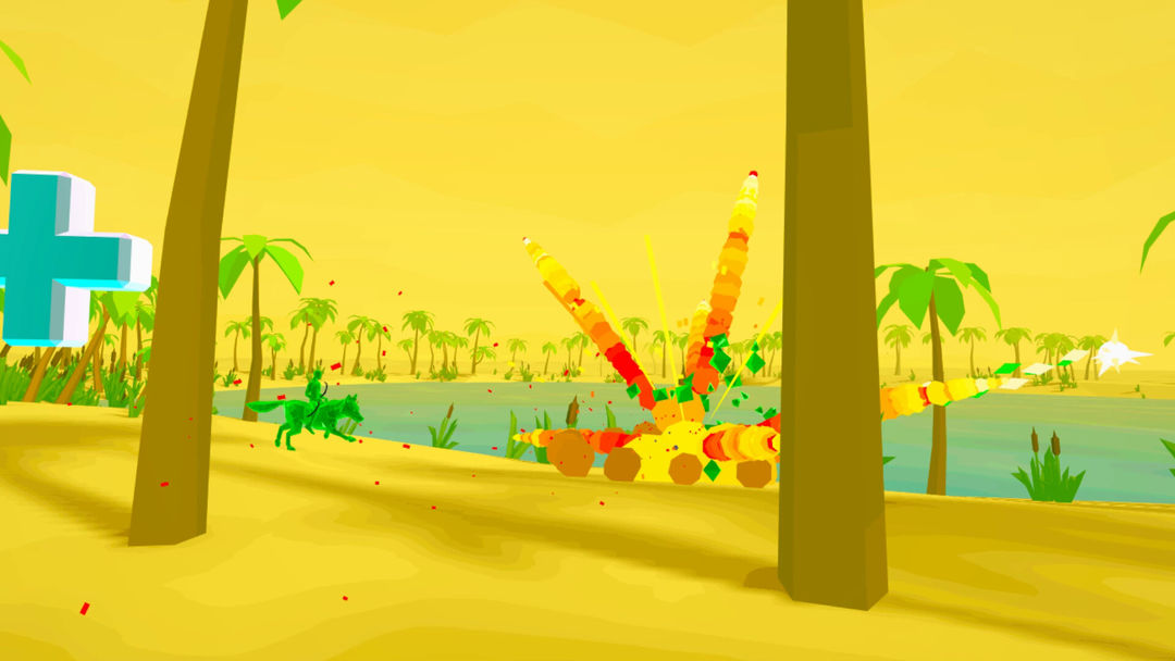 Screenshot of Crystal Riders VR