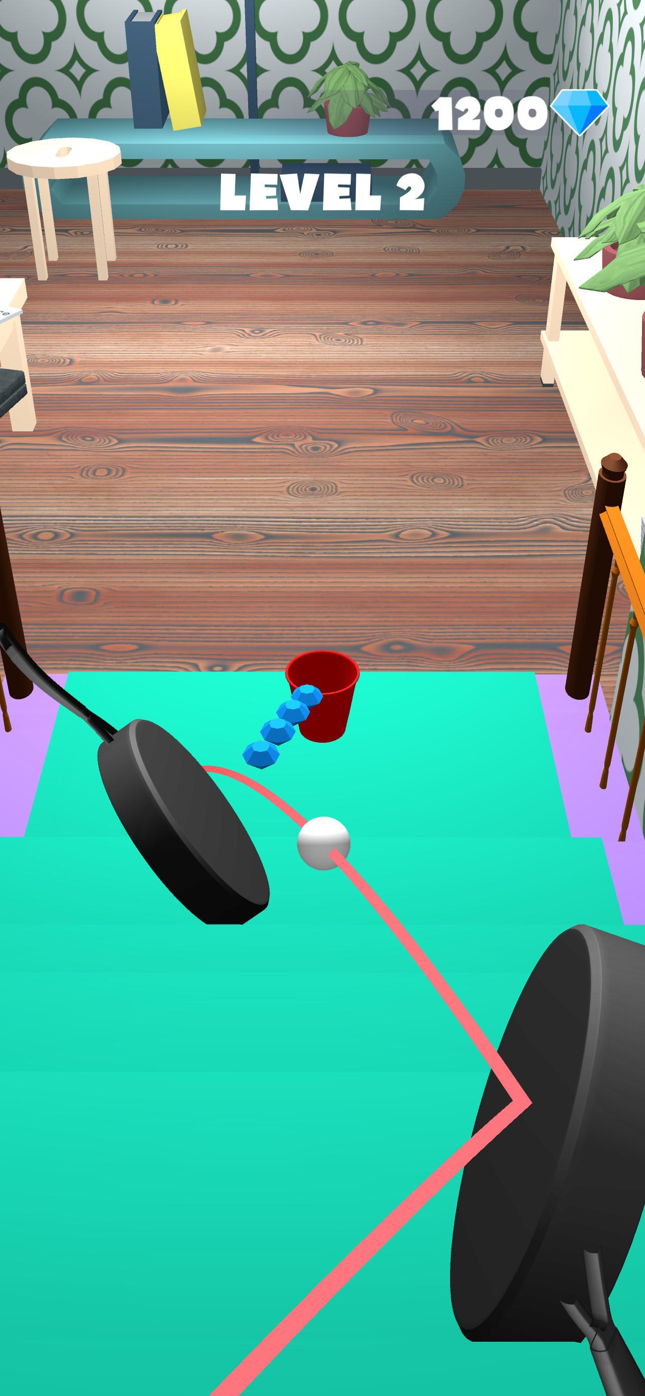 Pong Run 3D! Game Screenshot