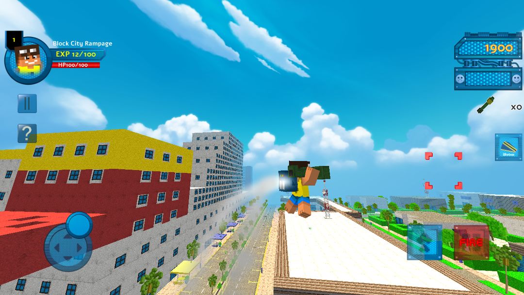 Screenshot of Block City Rampage
