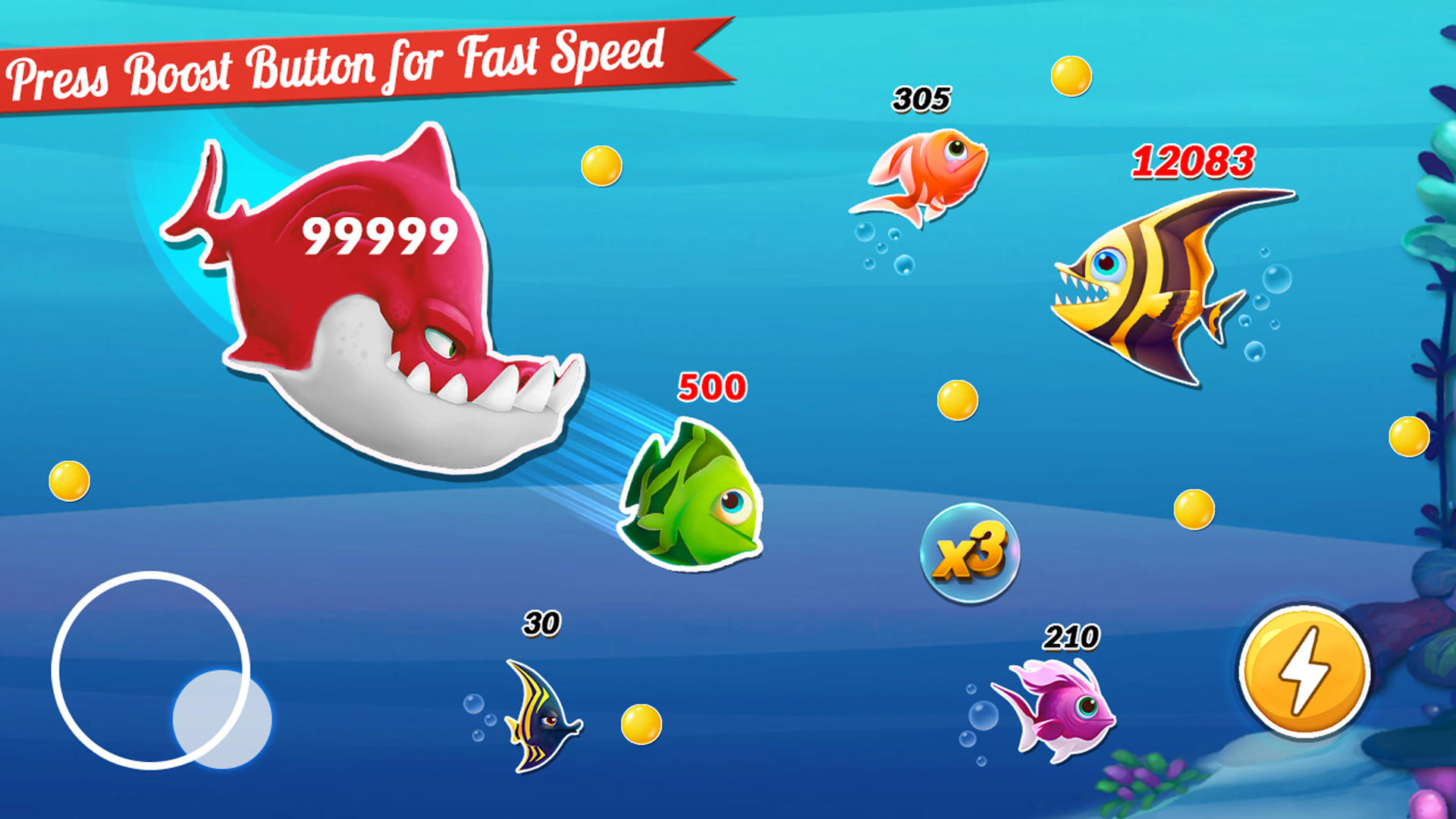 Fish.IO Fish Games Shark Games Game Screenshot