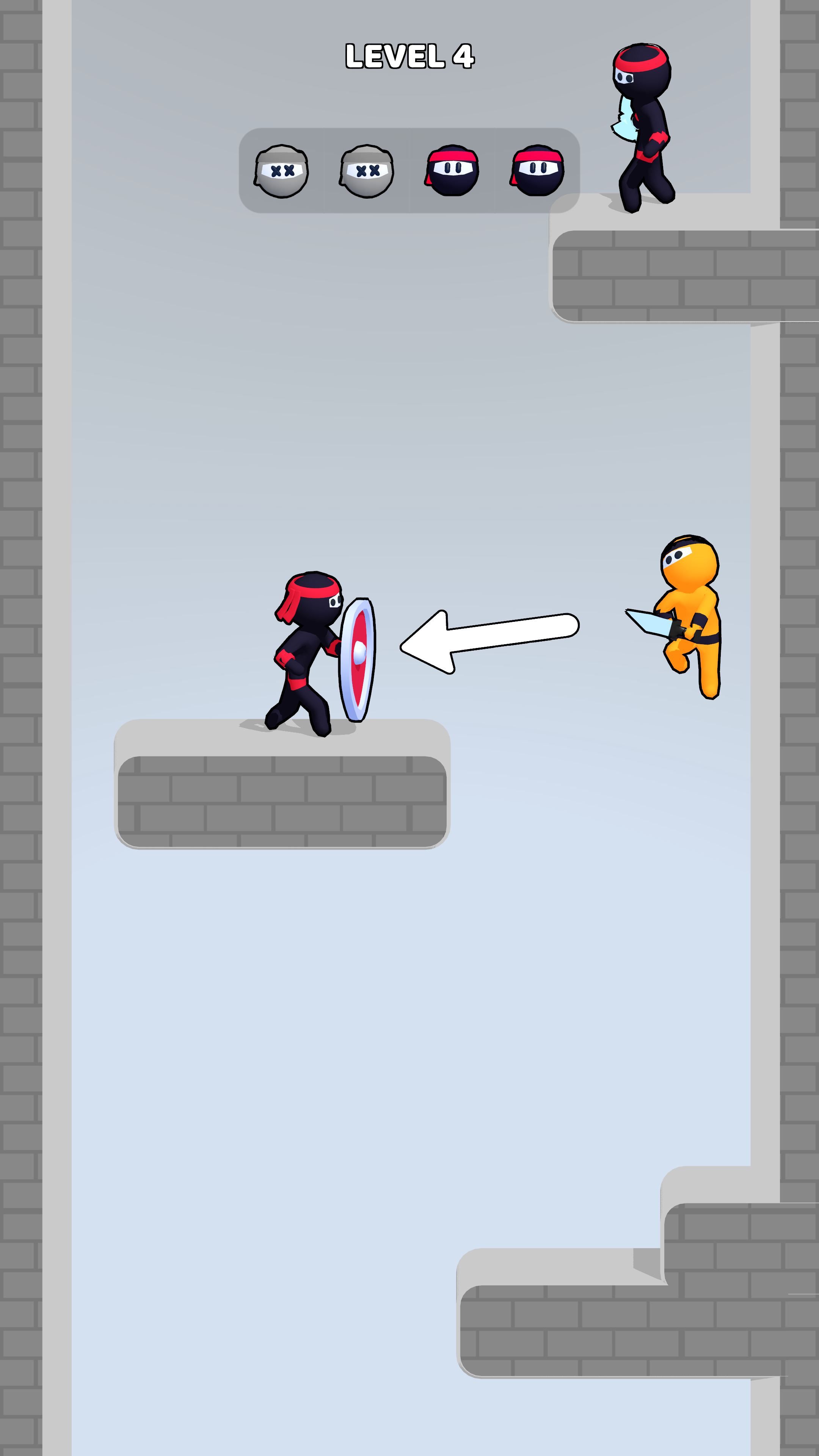 Ninja Master - Kunai Assassin Game Screenshot