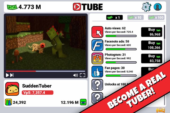 Screenshot 1 of Tube Clicker 1.0.0