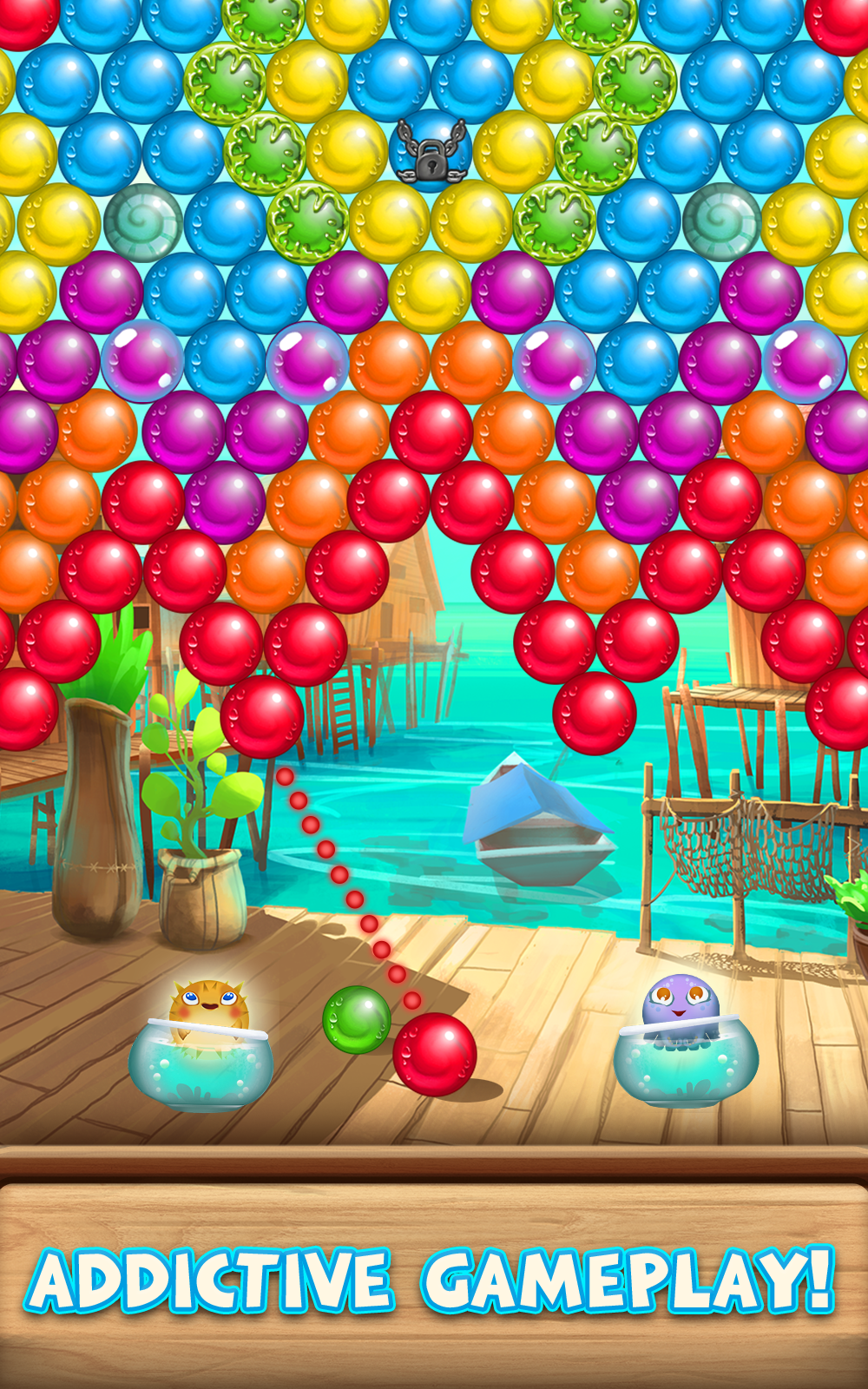 Bubble Fish Mania Game Screenshot