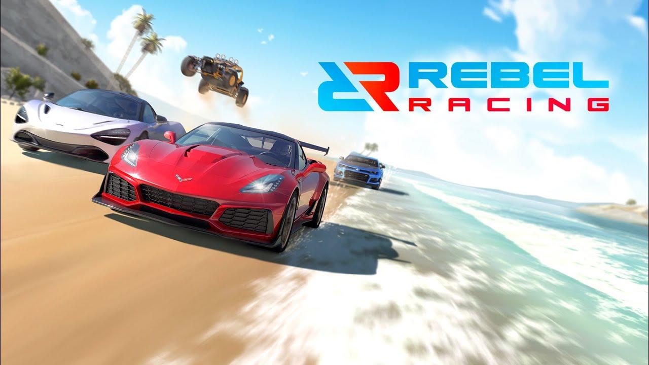 Screenshot of the video of Rebel Racing