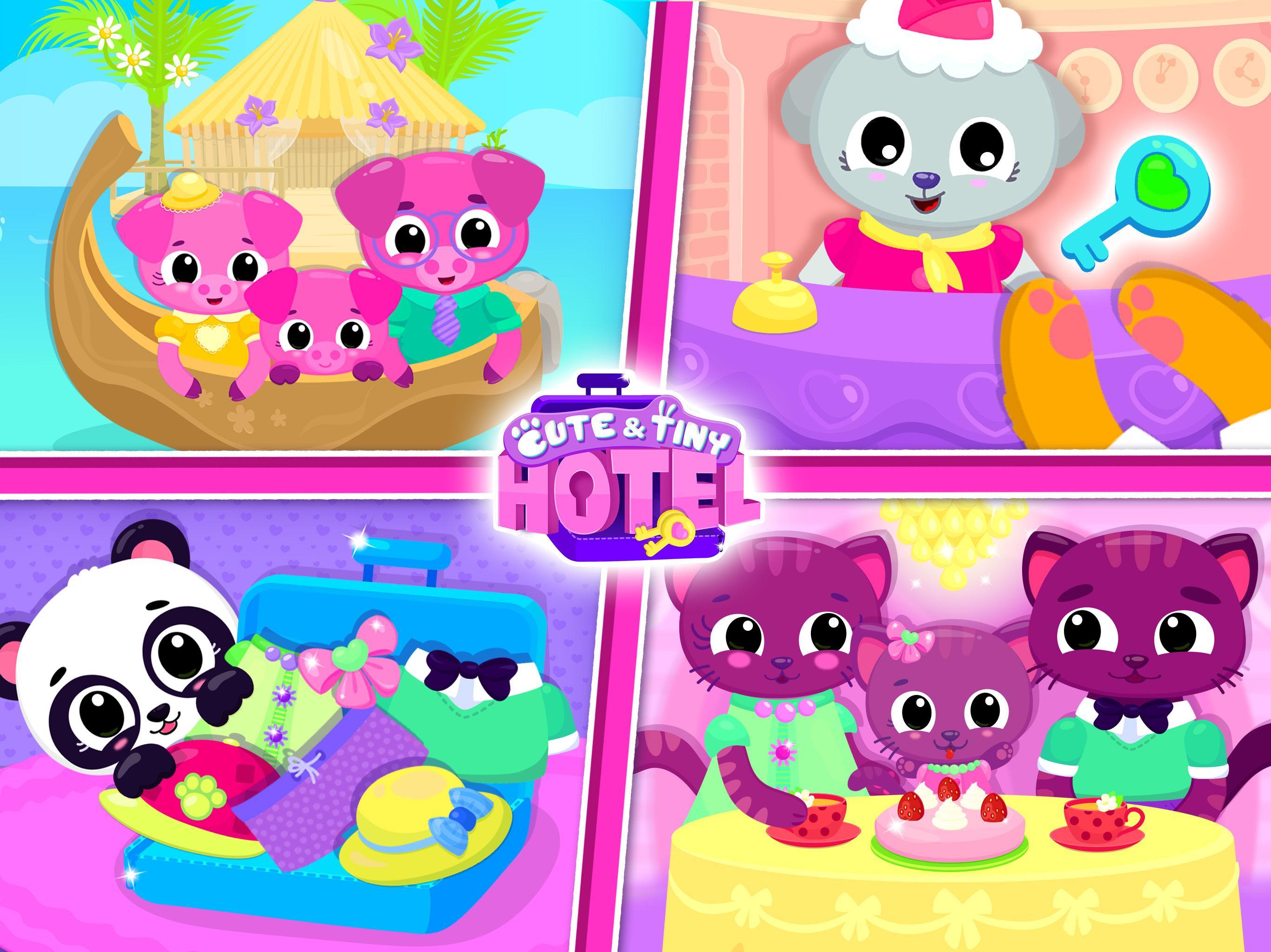 Cute & Tiny Hotel - Family Vacation Adventures Game Screenshot