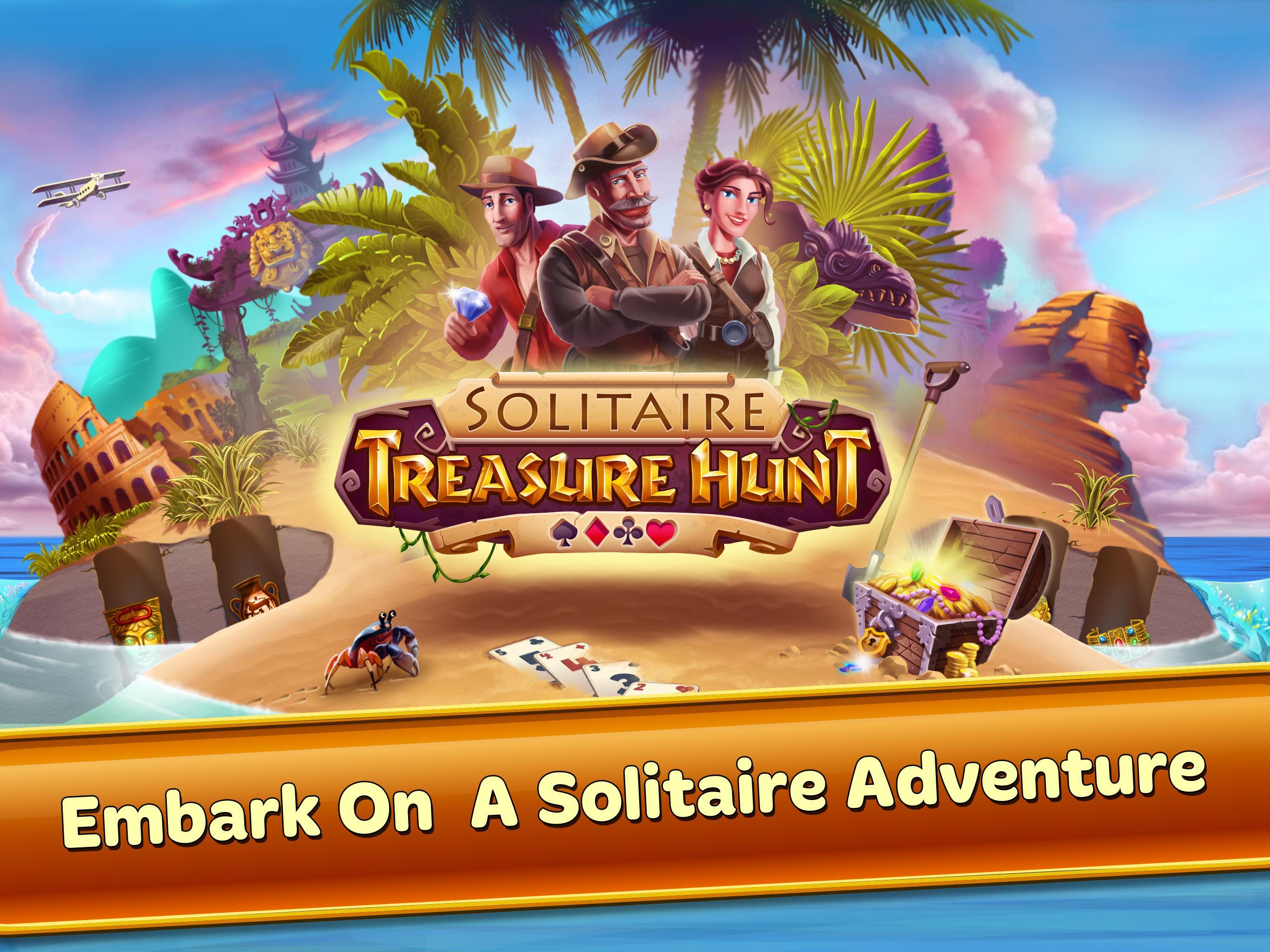 Solitaire Treasure Hunt ภาพหน้าจอเกม